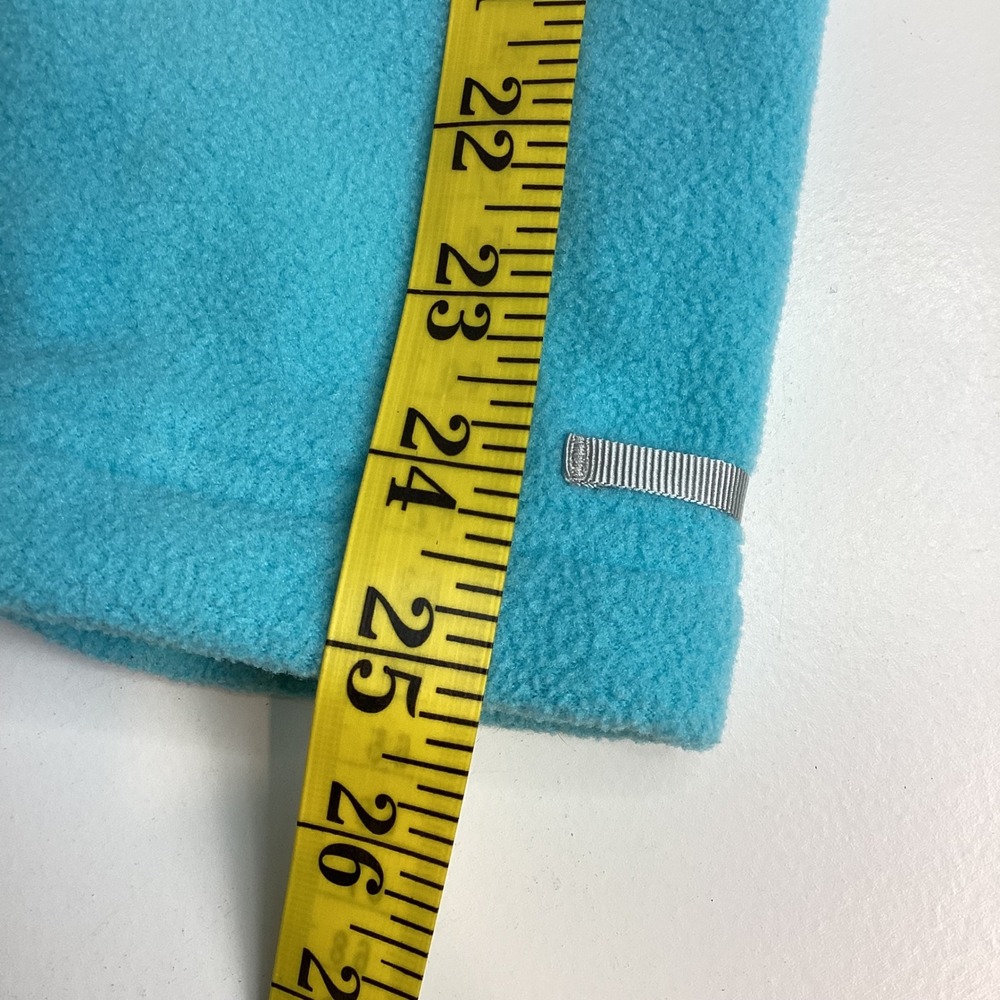 LL Bean Womens Turquoise Blue Full Zip Fleece Jacket 295927 Small Regular - Picture 13 of 13